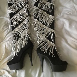 Thigh high boots